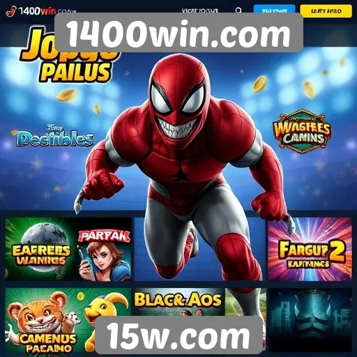 Principais jogos disponíveis no 1400win.com